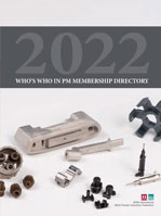 2017 Who's Who in Powder Metallurgy